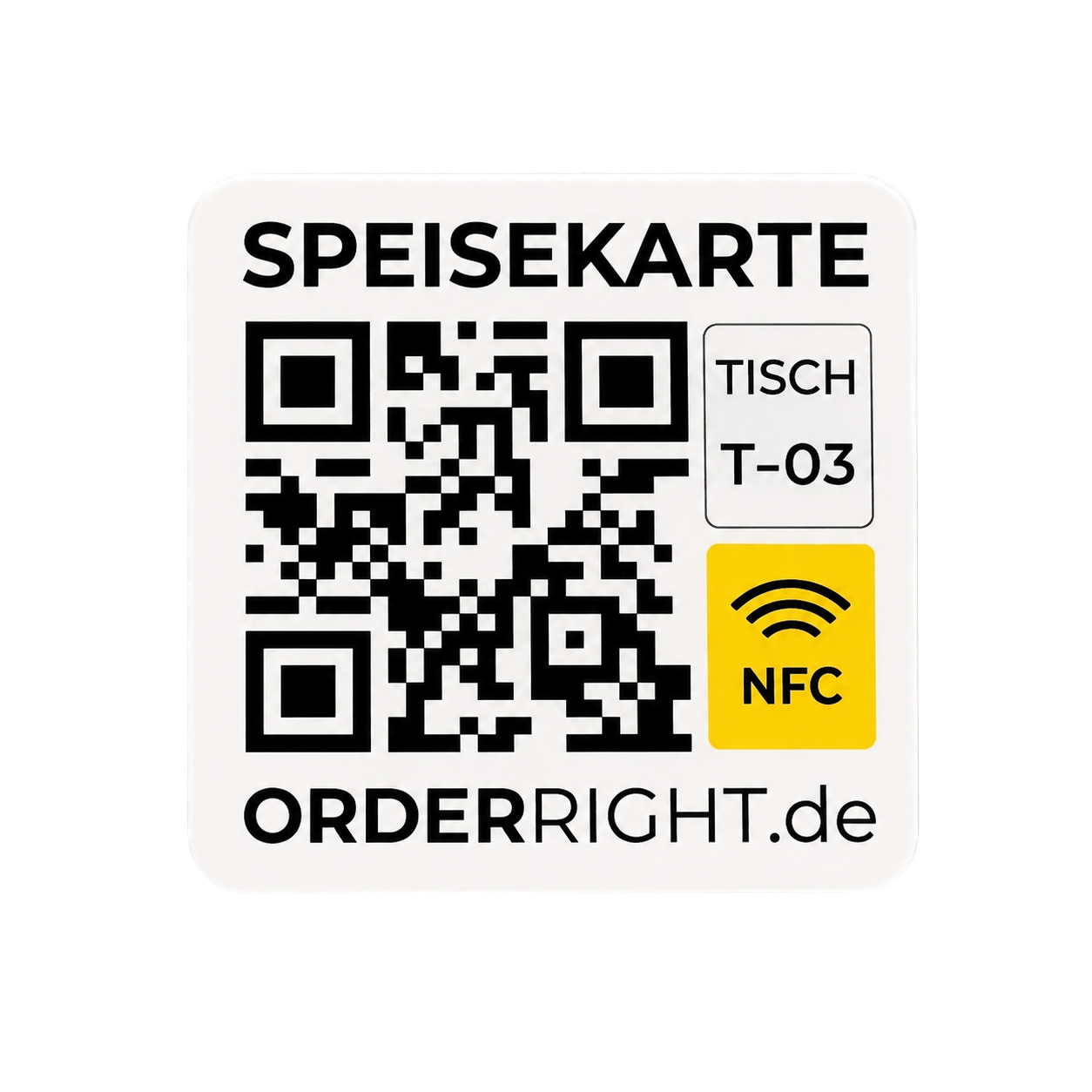 Tisch scannen. Fertig bestellt.